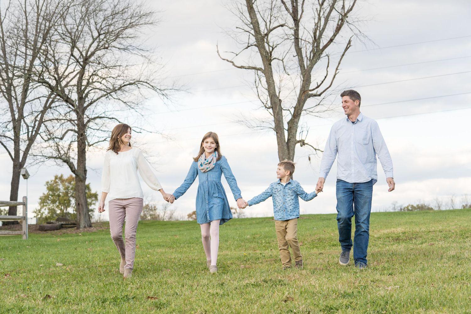 A portrait session photographed by Sharon Shipe Photography